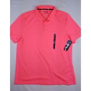 Fila golf athletic fit polo shirt NWT size XL